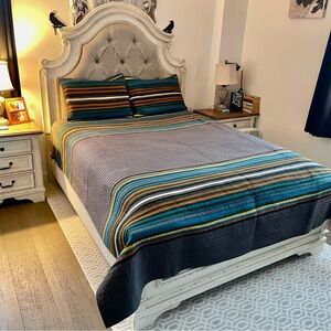 Pendleton Olympic National Park Striped Quilt Set (Queen)